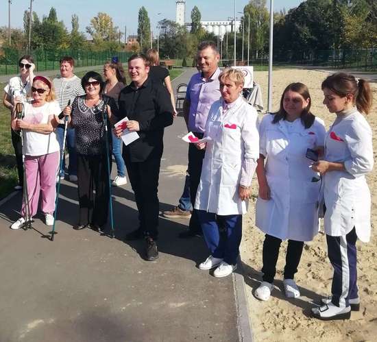 В р.п. Романовка состоялась Всероссийская акция "10 тысяч шагов к жизни"
