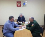 Глава района провел рабочую встречу.