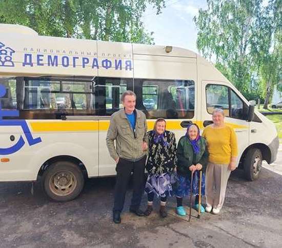В Романовском районе организована очередная доставка жителей 