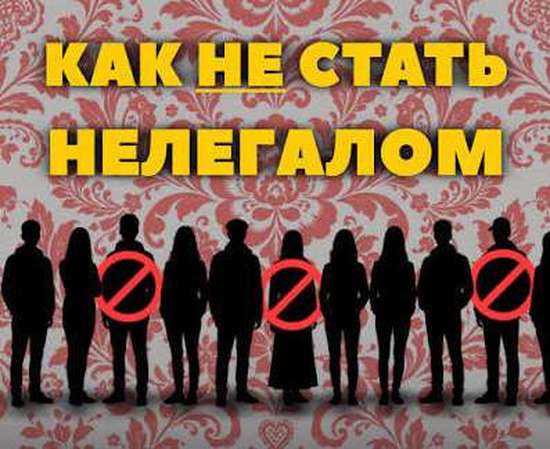Как не стать нелегалом