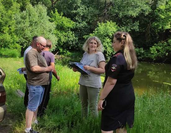 Рейды по безопасности на водных объектах.
