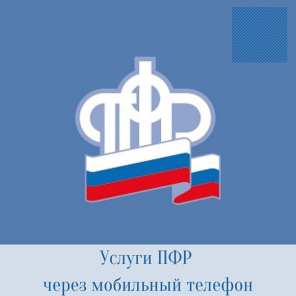 Услуги ПФР через мобильный телефон