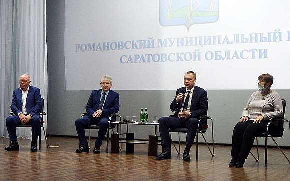 15 февраля 2022 года Вице-губернатор области – Председатель Правительства области, Бусаргин Роман Викторович, провел рабочее совещание в Романовском муниципальном районе