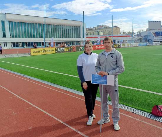 Сотрудники Романовского комплексного центра приняли участие в Фестивале ГТО