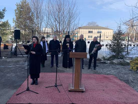 Открытие памятника Святителю Луке 