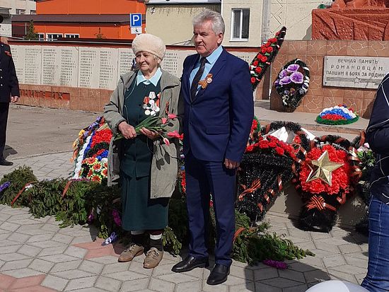 День Победы в Романовке