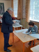 Глава Романовского района проголосовал на выборах!