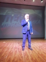 Торжественные проводы призывников в армию.