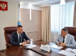 Губернатор Роман Бусаргин провел встречу с председателем Общественной палаты Борисом Шинчуком