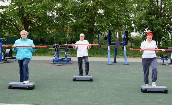 «Зал для занятий адаптивной физкультурой». 