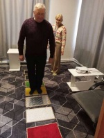 "Тактильная дорожка – механическая стимуляция подошвы".