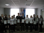 Вручение Свидетельств лучшим ученикам района, победителям конкурса "Лучший ученик"