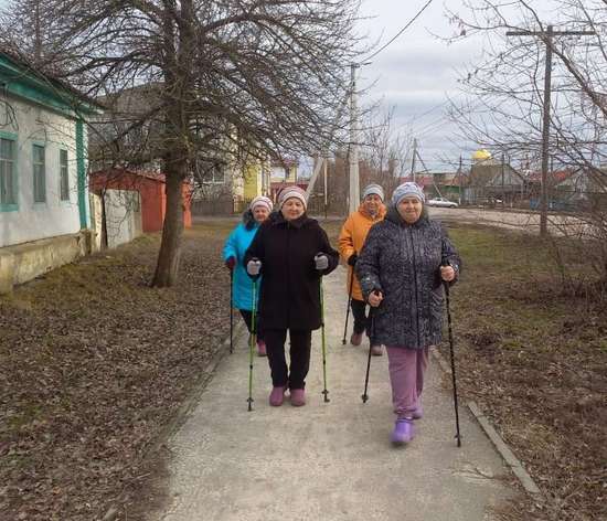 Романовские пенсионеры продолжают поддерживать спортивный интерес