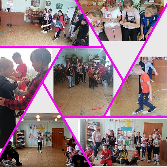 24 июня в Детской библиотеке прошла развлекательно-игровая программа «Быстрее, выше, сильнее», посвященная Международному Олимпийскому дню