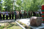 4 июня в р.п.Романовка  открыт мемориал в честь воинов пограничников