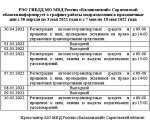 РЭО ГИБДД МО МВД России «Балашовский» Саратовской области информирует о графике работы подразделения в праздничные дни с 30 апреля по 3 мая 2022 года и с 7 мая по 10 мая 2022 года