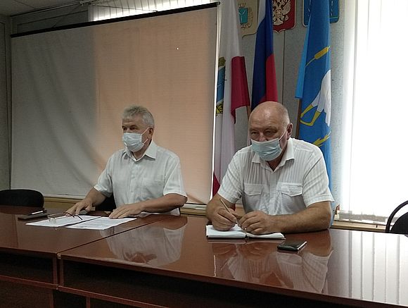 5 июля  прошло постоянно действующее совещание при главе Романовского района