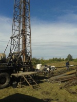 В р.п.Романовка по ул.Весенняя  пробурена глубоководная скважина