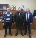 Глава района встретился с прибывшим в отпуск участником СВО