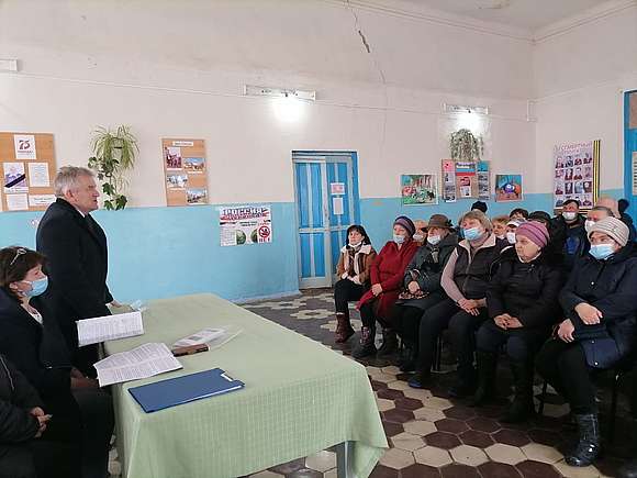 01 апреля 2021г. прошли собрания граждан в Мордовокарайском муниципальном образовании
