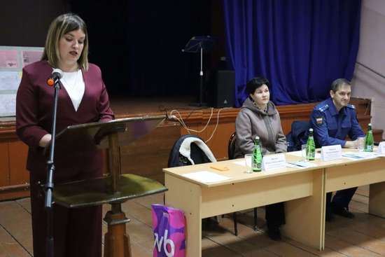 Собрание граждан в с. Подгорное и Инясево.