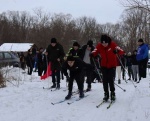 В р.п. Романовка прошел муниципальный этап соревнований по лыжным гонкам