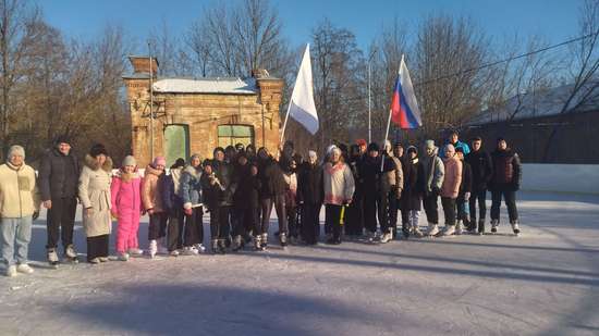 «Весёлые старты на льду-2024».