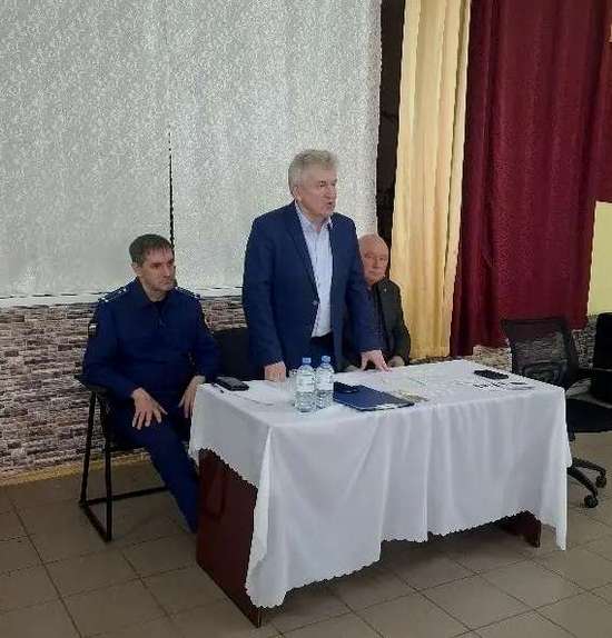 Собрание граждан в п. Алексеевский и п. Памятка.