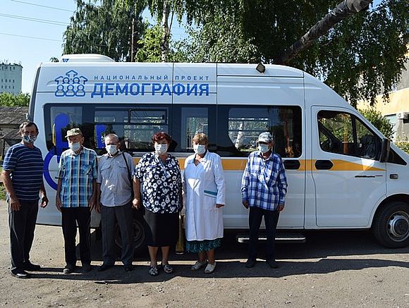 Сотрудники КЦСОН Романовского района организовали очередной выезд «Мобильной бригады» для прохождения диспансеризации граждан старше 65 лет