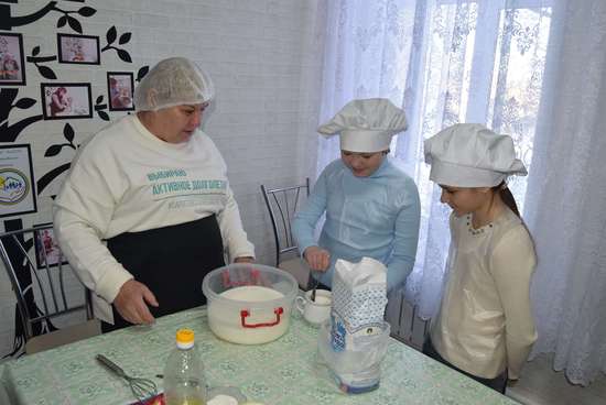 Мастер-класс по изготовлению блинов 