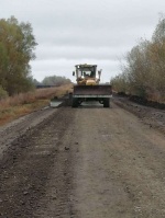 Ремонт автомобильной дороги Алексеевский – Памятка.