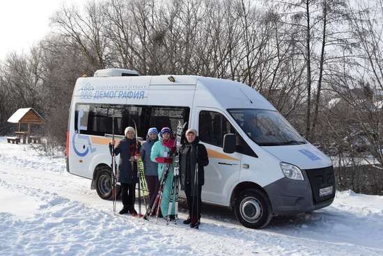 Состоялась лыжная прогулка по зимнему лесу