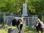 Саратовская молодежь привела в порядок воинские захоронения 