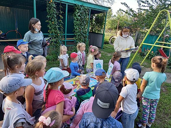 Международная Акция «Книжка на ладошке – 2021»