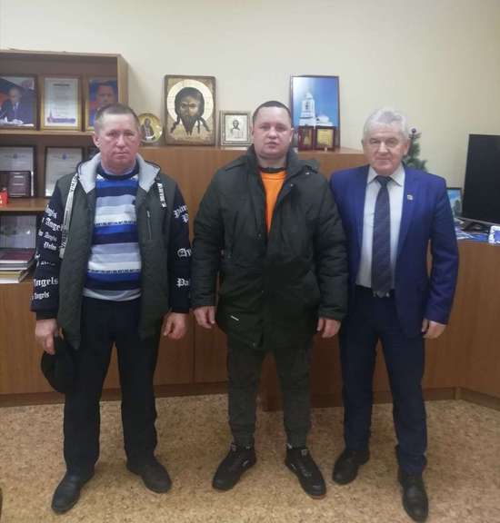 Глава района встретился с прибывшим в отпуск участником СВО