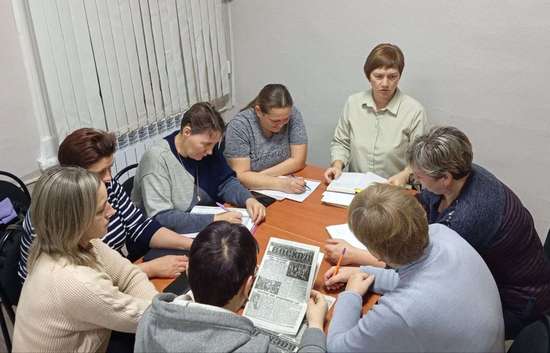 Для романовских социальных работников проведена техучеба.