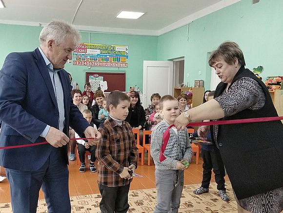 20 мая прошло торжественное открытие детского сада «Березка» после ремонта