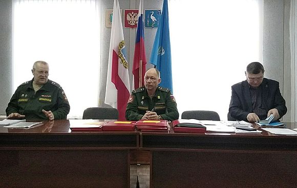 17 марта в актовом зале районной администрации прошло инструкторско-методическое занятие по теме «Организация осуществления первичного воинского учета граждан»