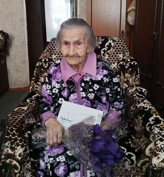 Жительница Романовского района отмечает зеркальную дату - 101 год!