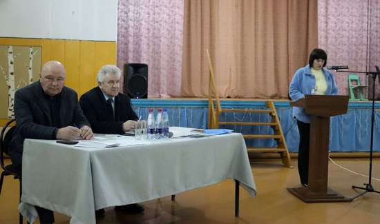 Собрание граждан в с. Большой Карай.