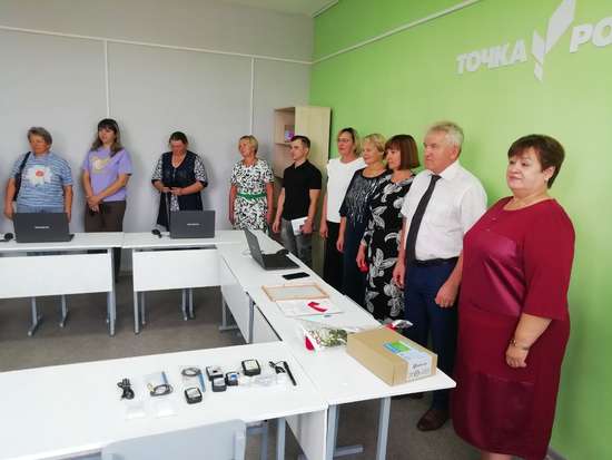 Открытие центра «Точка Роста» в п. Красноармейский.