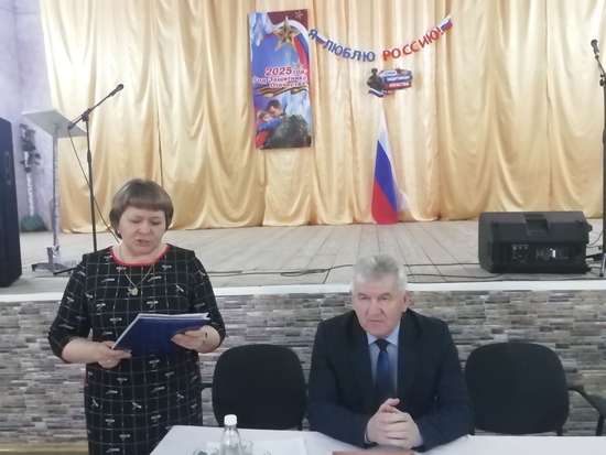 Собрание граждан в п. Алексеевский.